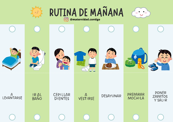 Bono 3: Rutinas Diarias Niño