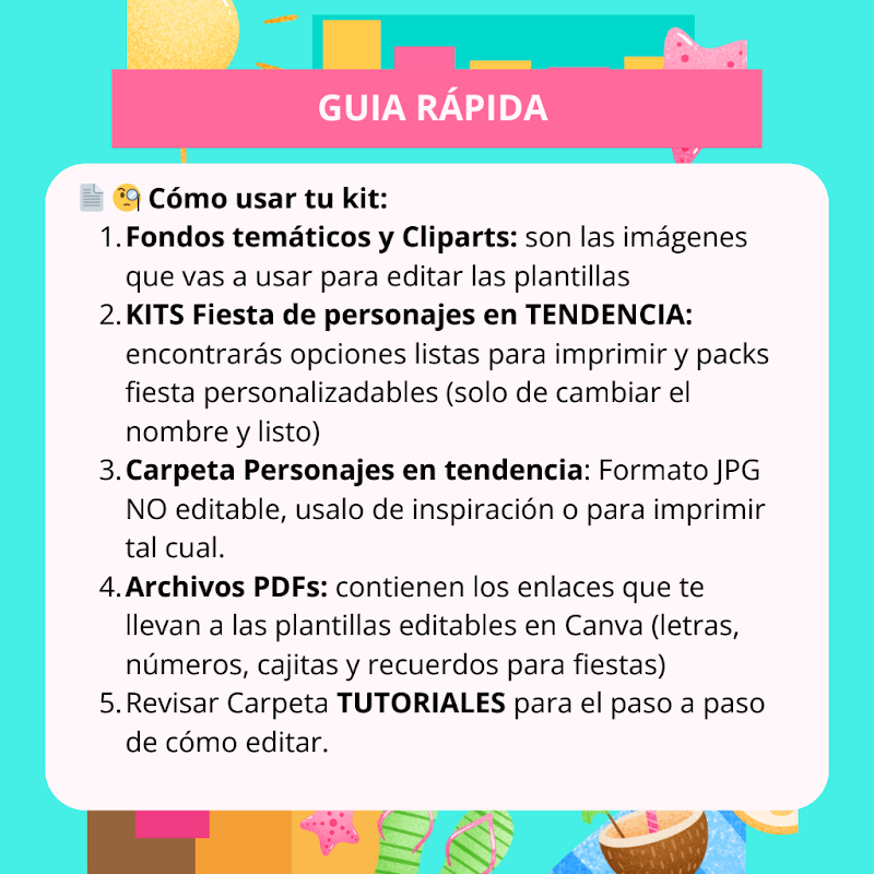 👉 Empieza Aquí: Guía Rápida del Kit Fiesta Mágica