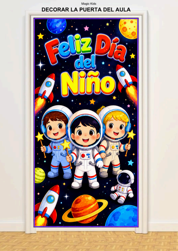 Mural de Puerta 3 - Feliz Día del Niño