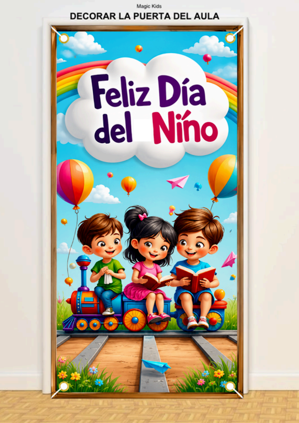 Mural de Puerta 4 - Feliz Día del Niño