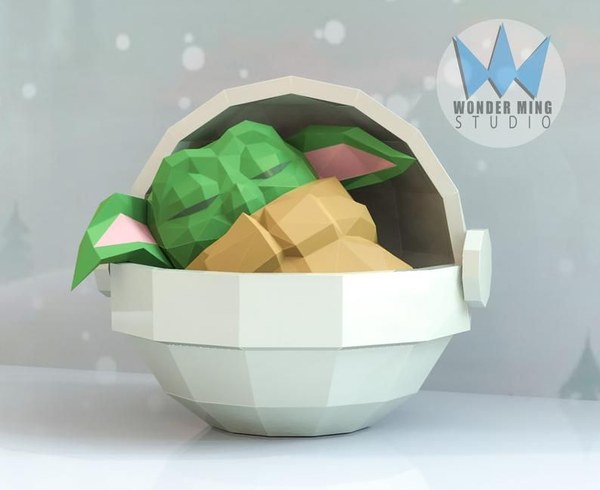 Baby Yoda (Grogu) – Star Wars 3D