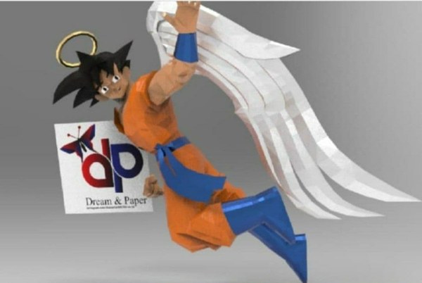 Goku Super Saiyajin con Alas – Dragon Ball 3D