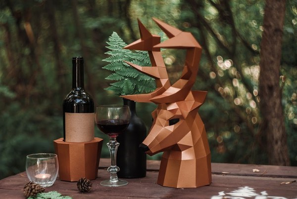 Venado Completo Elegante 3D