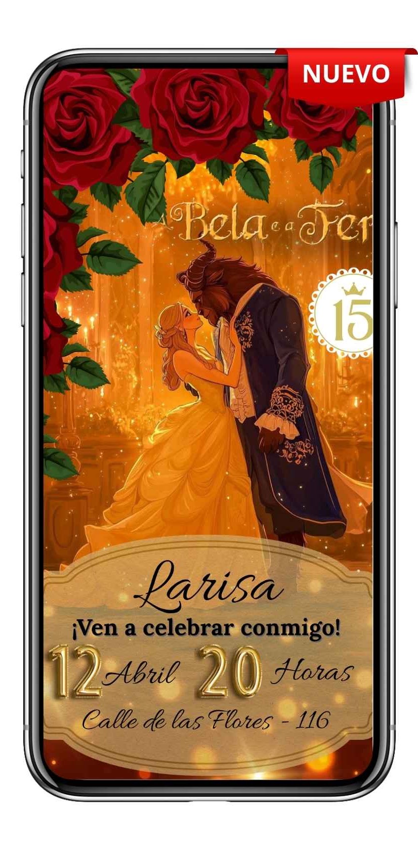 15 Años Bella y la Bestia